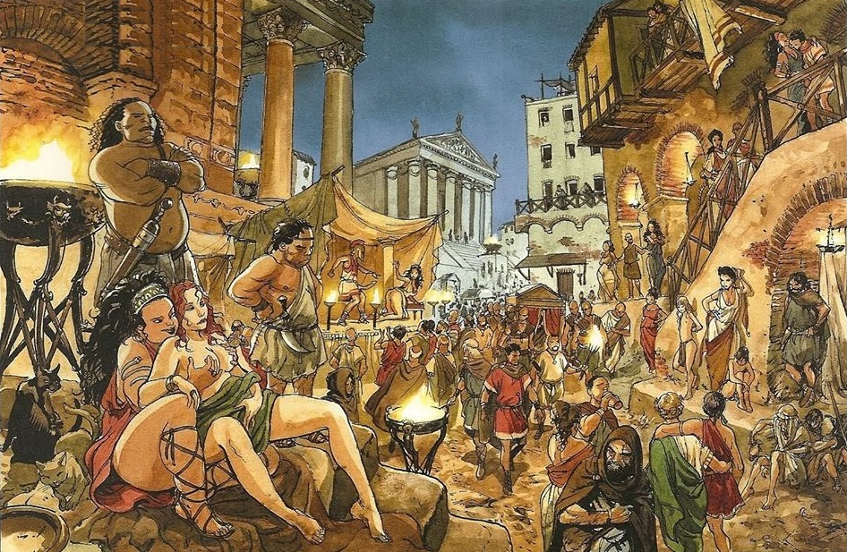 ¨La caída del imperio romano ¨&nbsp;1964